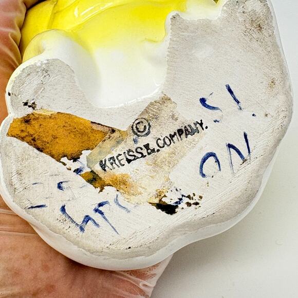 Kreiss & Co Psycho Ceramics "Holes in Head" Monster Figurine 1960's Joke Gift - Picture 6 of 7